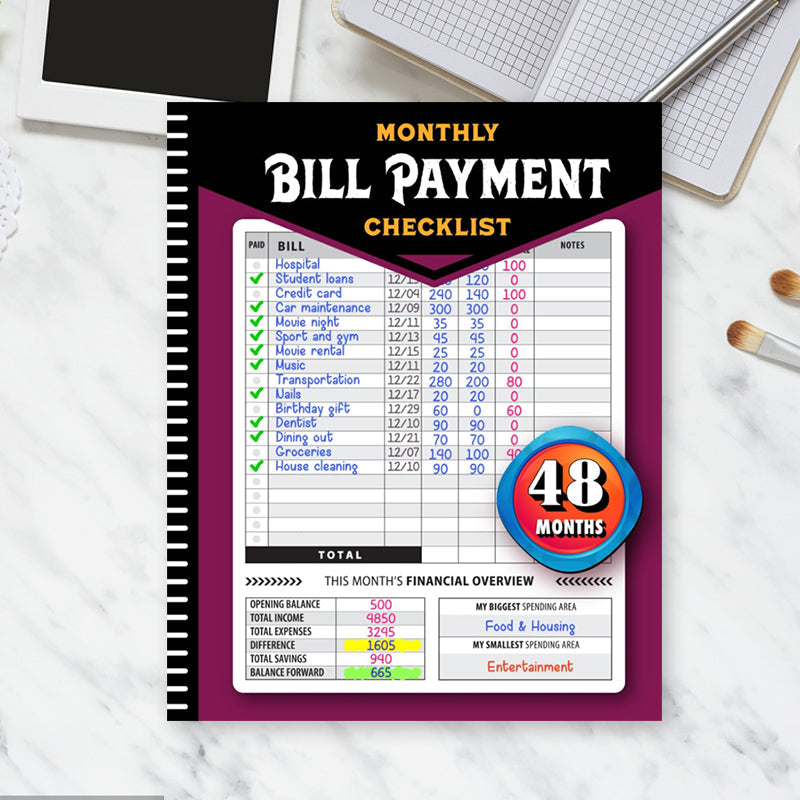 Payment Record Keeping Book