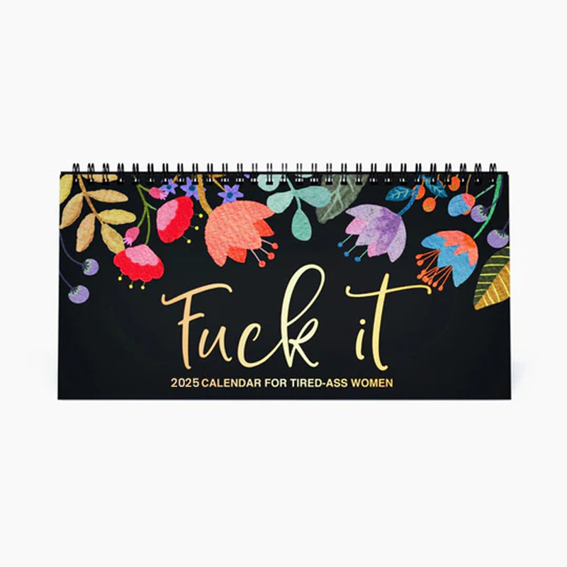 New 2025 Calendar with Fun Quotes and Planner