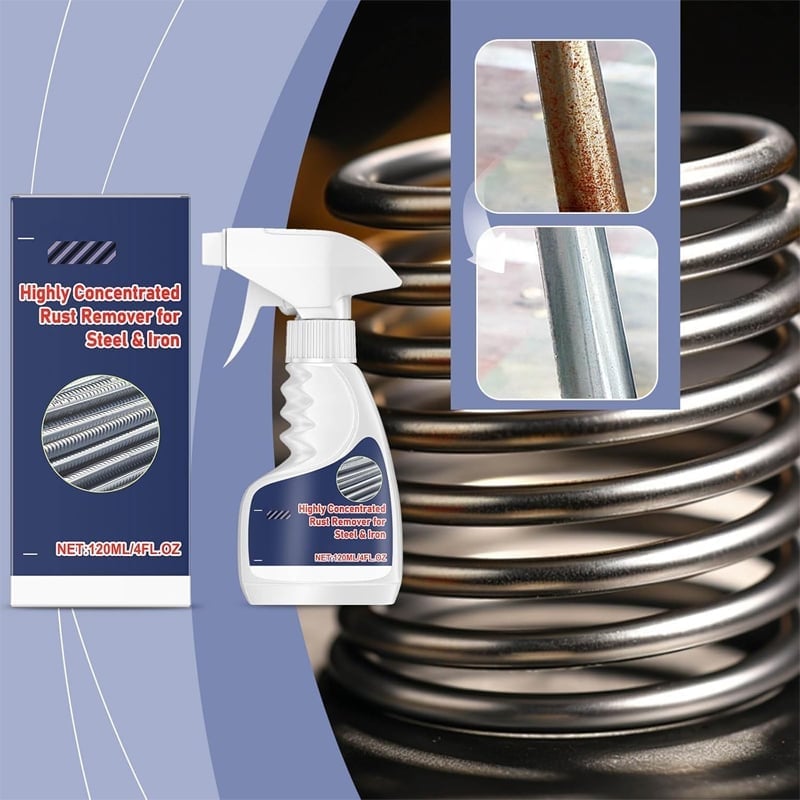 Powerful Rust Remover for Metal and Stainless Steel