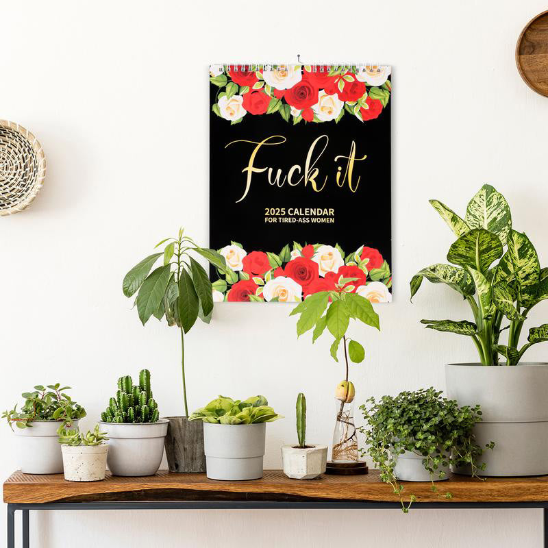 New 2025 Calendar with Fun Quotes and Planner