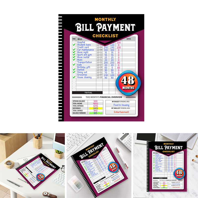 Payment Record Keeping Book