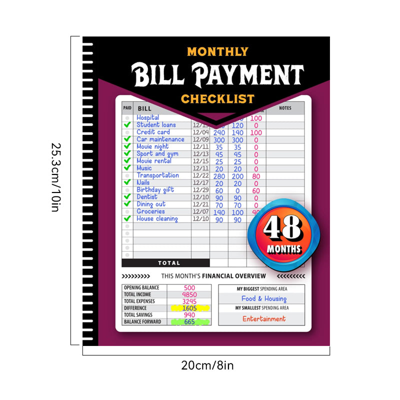 Payment Record Keeping Book