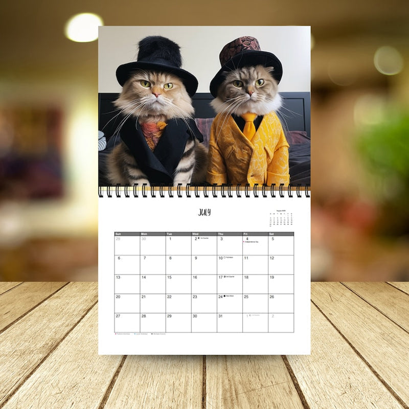 2025 Pissed-Off Cats Calendar