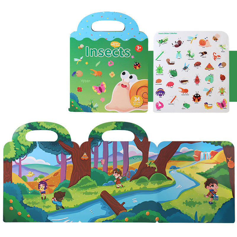 Reusable Sticker Book