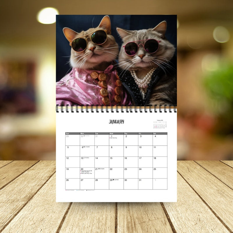 2025 Pissed-Off Cats Calendar