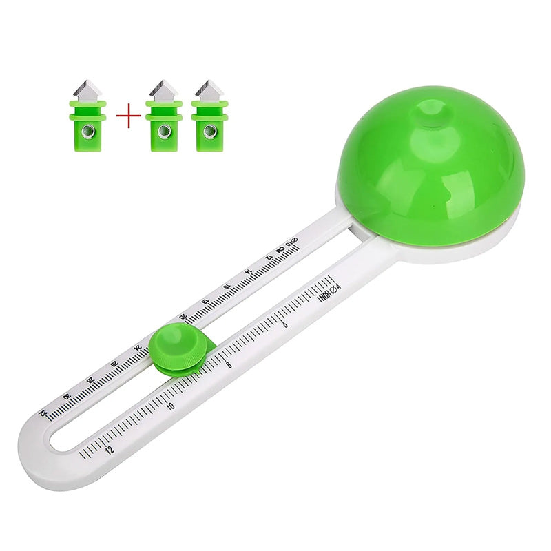 Simple Plastic Round Cutting Knife Model