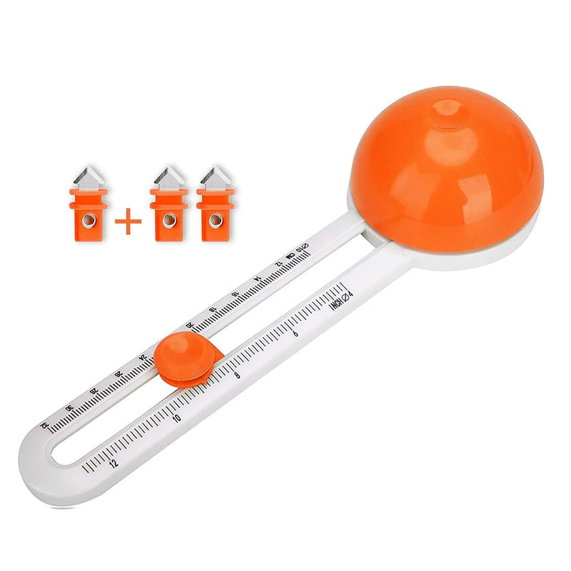 Simple Plastic Round Cutting Knife Model