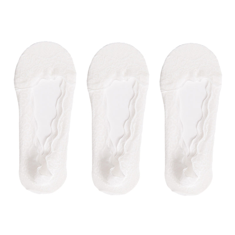 Lace No Show Liner Socks for Women