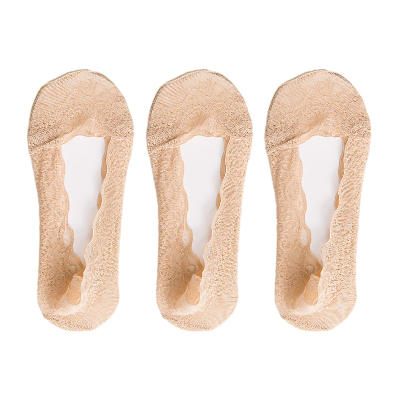Lace No Show Liner Socks for Women