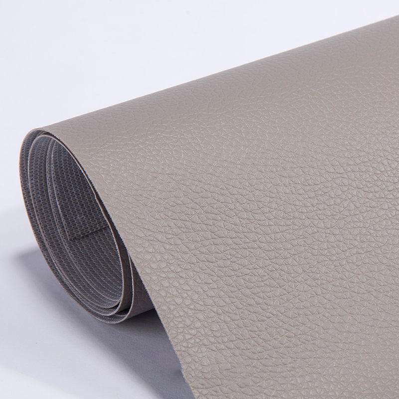 Self-adhesive leather refinisher