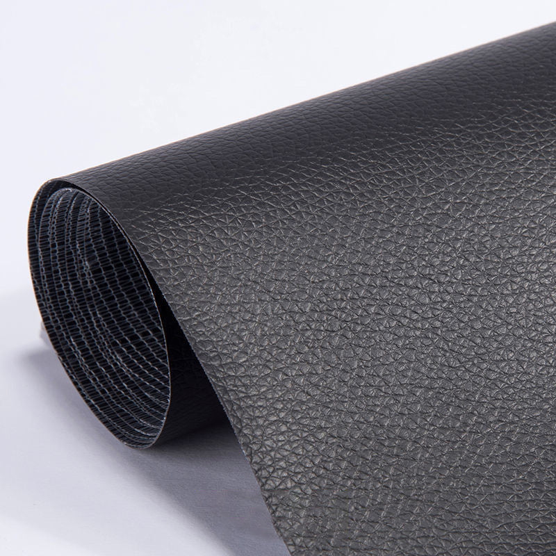 Self-adhesive leather refinisher