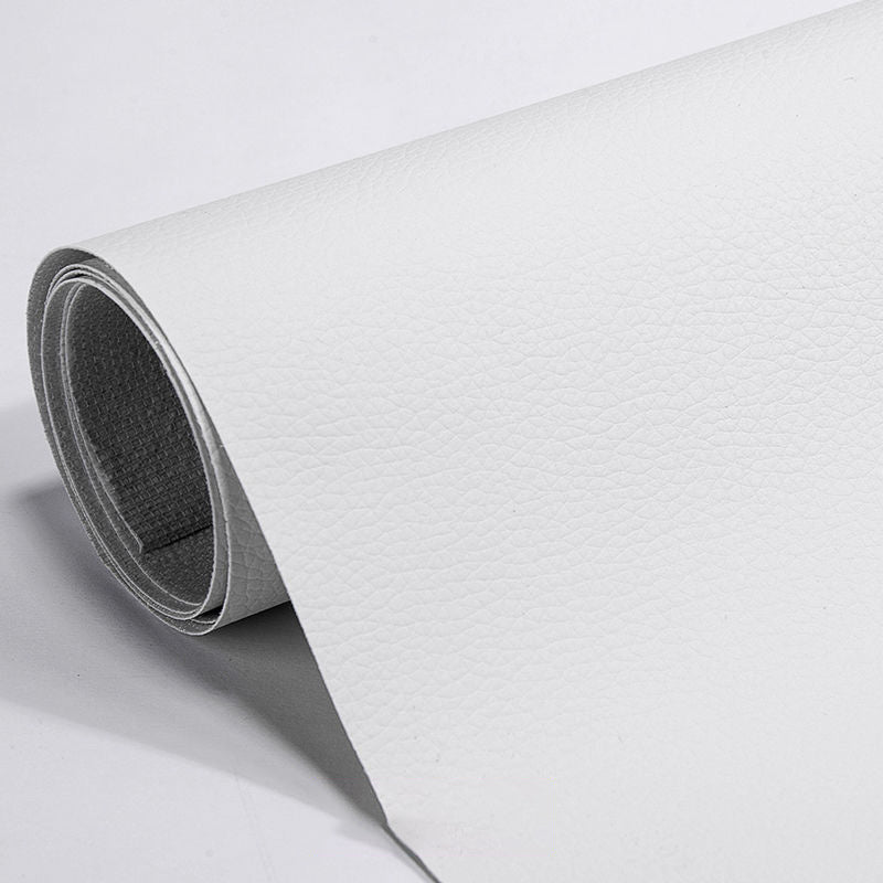 Self-adhesive leather refinisher