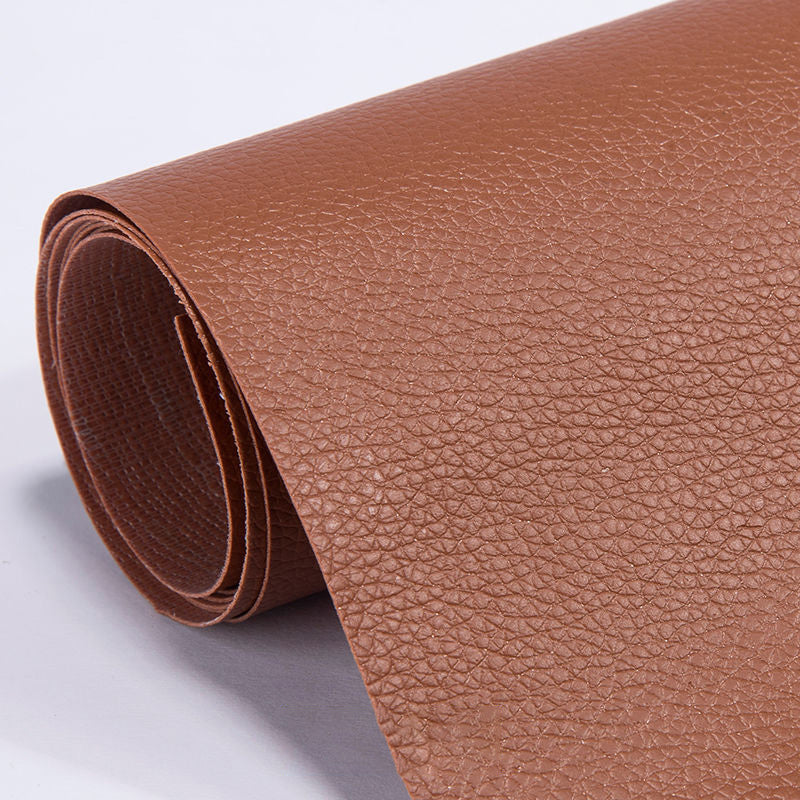 Self-adhesive leather refinisher