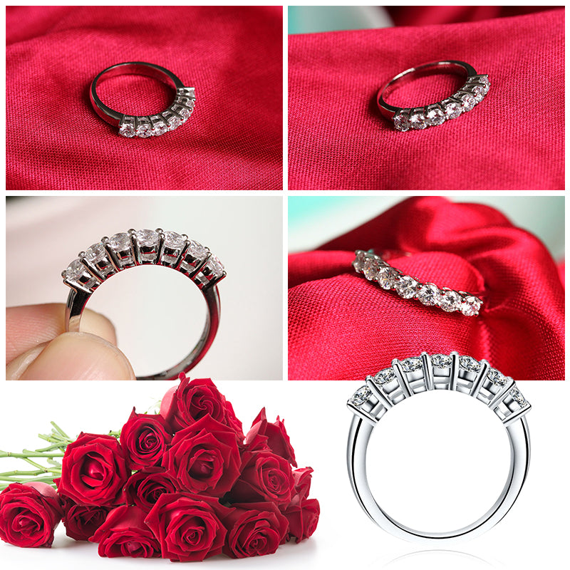 Women's Seven Diamonds Ring