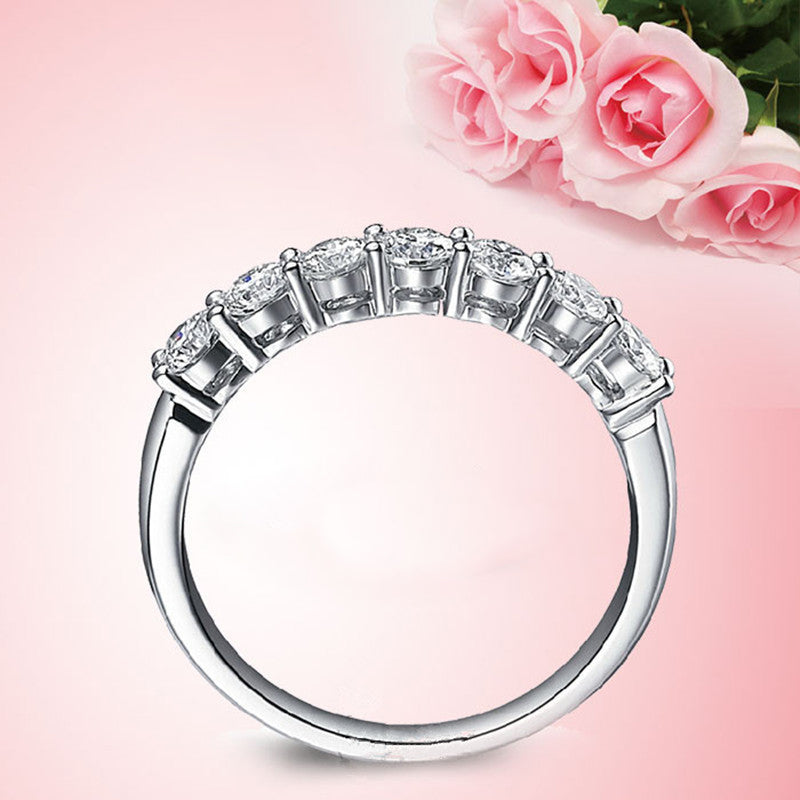 Women's Seven Diamonds Ring