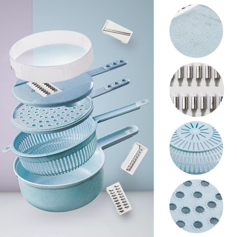 Multi-Function Vegetable Slicer 9 Sets