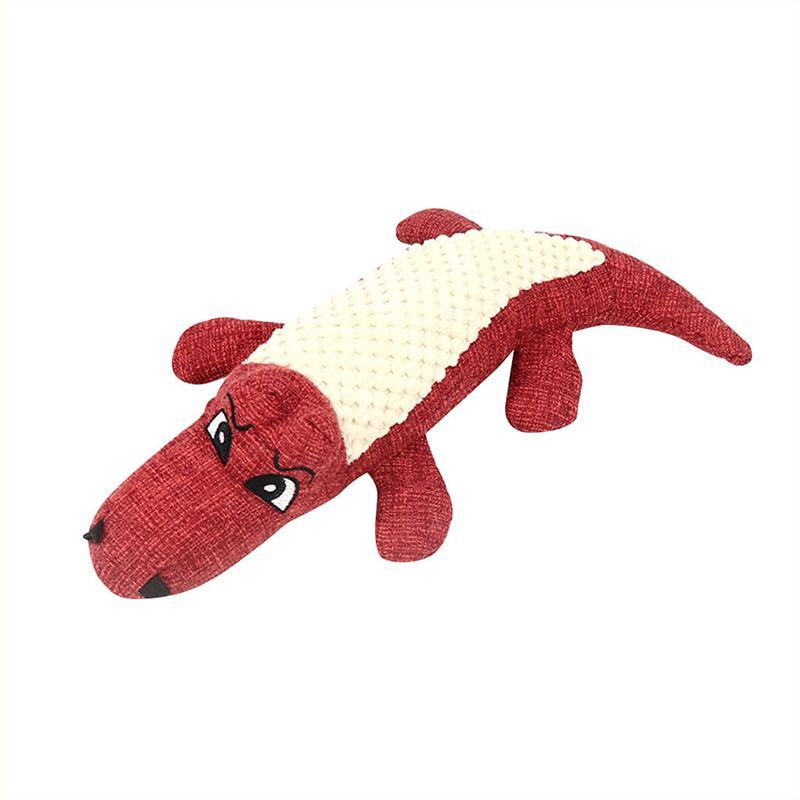 Pet Crocodile Squeaking Chew Toys