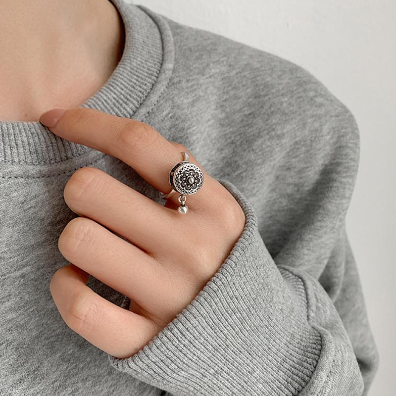 Buddhist Tibetan Prayer Wheel Ring