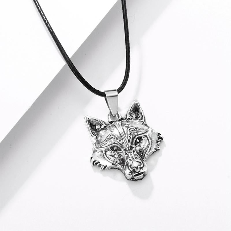 Strengths Wolf Necklace