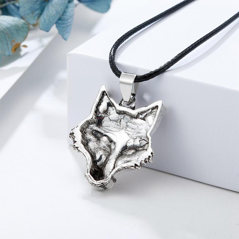 Strengths Wolf Necklace