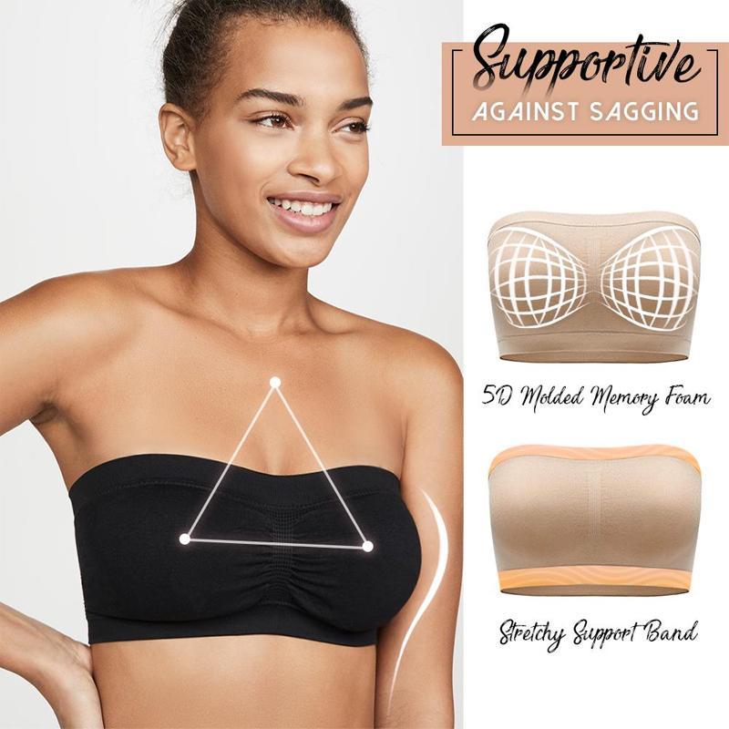 Lifesparking™Supportive Seamless Bandeau Bra