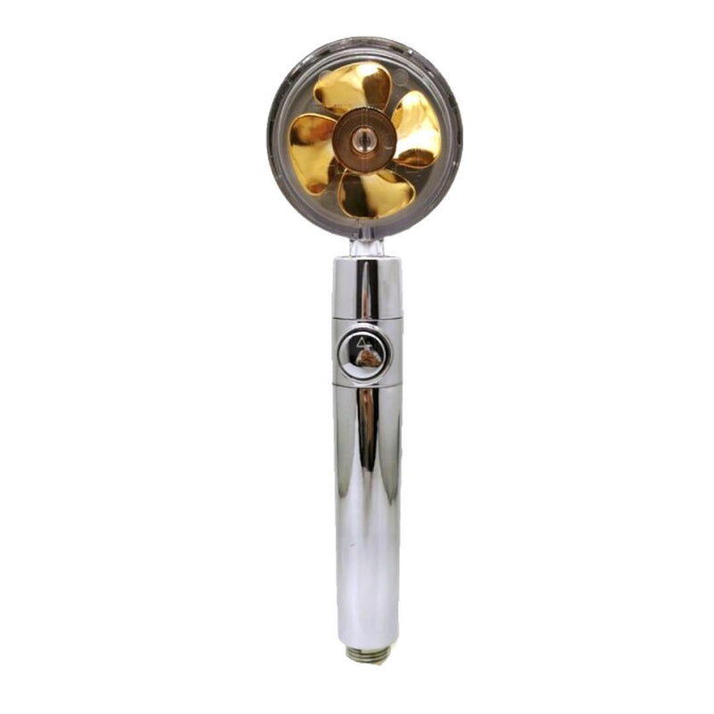 Water-saving 360 ° rotatable high pressure shower
