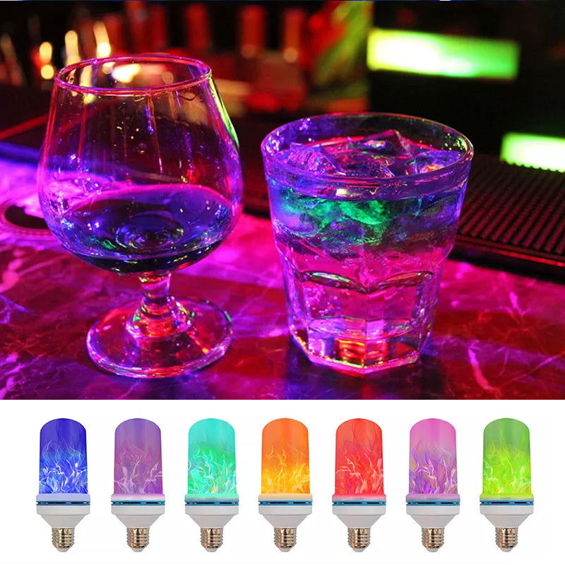 LED Flame Light Bulb With Gravity Sensing Effect