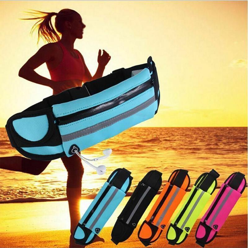 Running Sports Jogging Portable Outdoor Phone Holder Waterproof Belt Bag