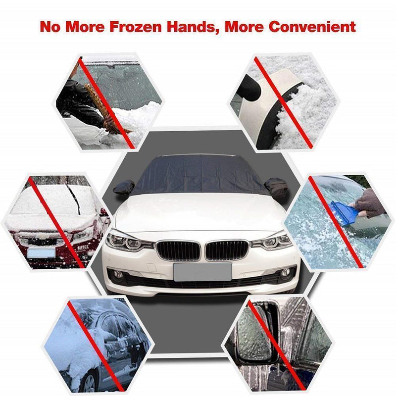 Smart windshield protector for all windshields