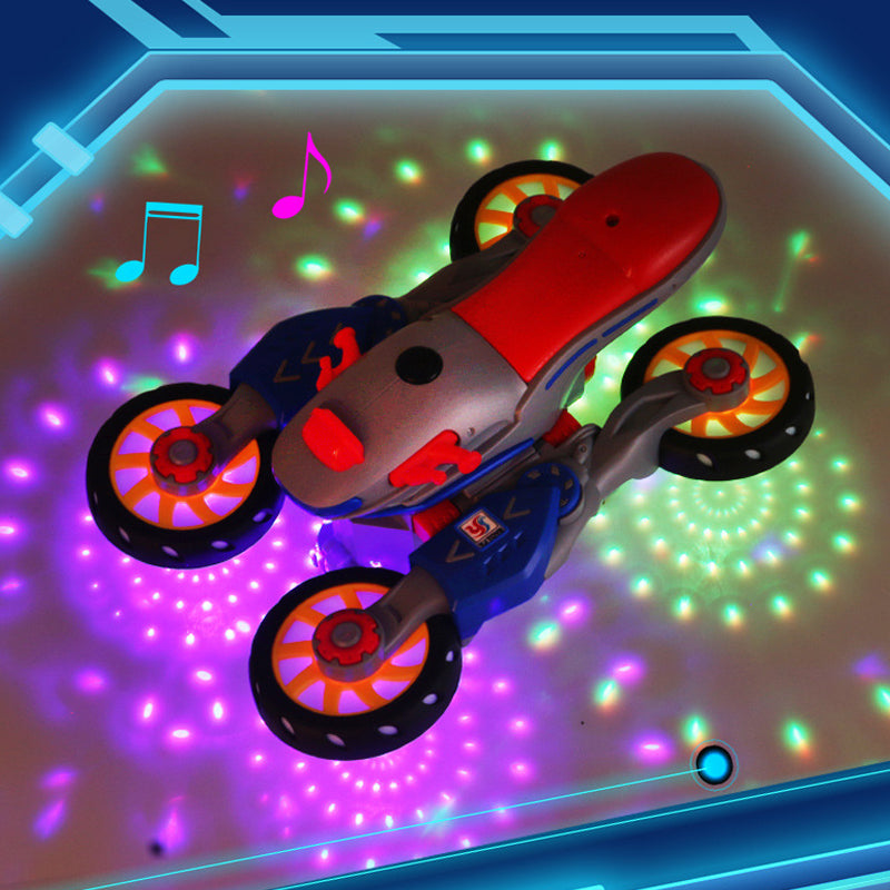 Electric Light and Music Deformation Motorcycle