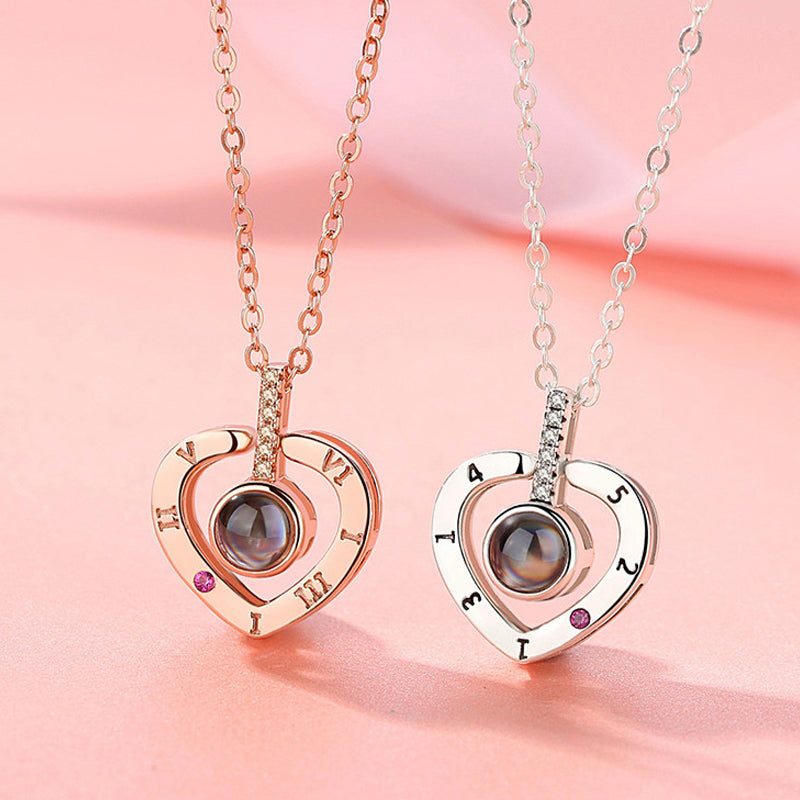 100 Languages I Love You Necklace