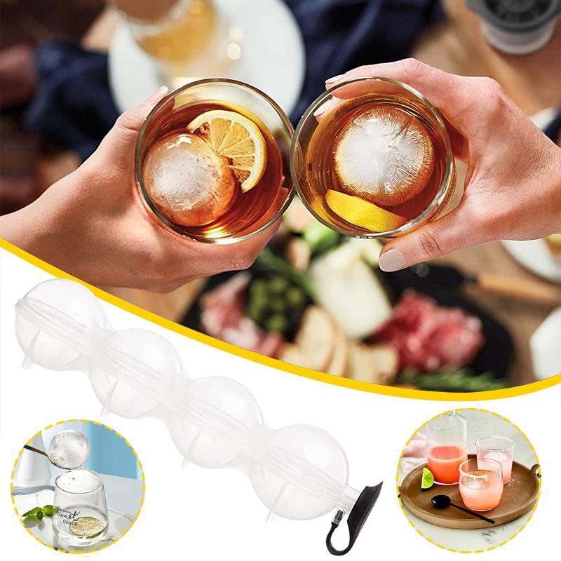 4-hole ice ball maker 4-hole ice box(Summer Essentials)