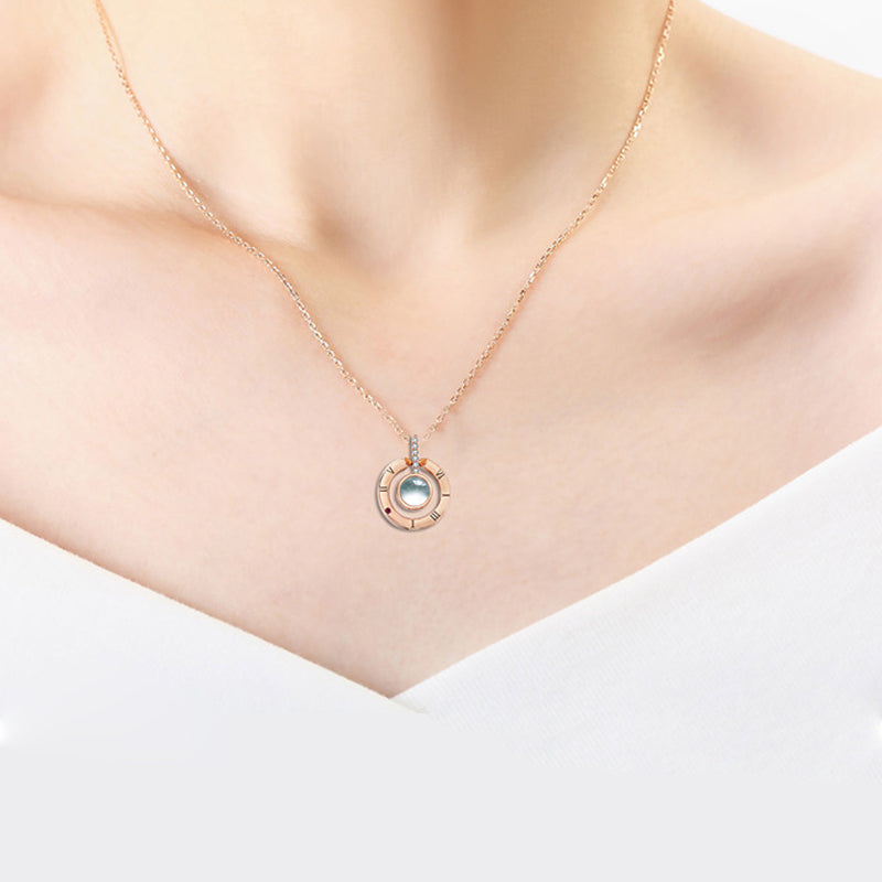 100 Languages I Love You Necklace