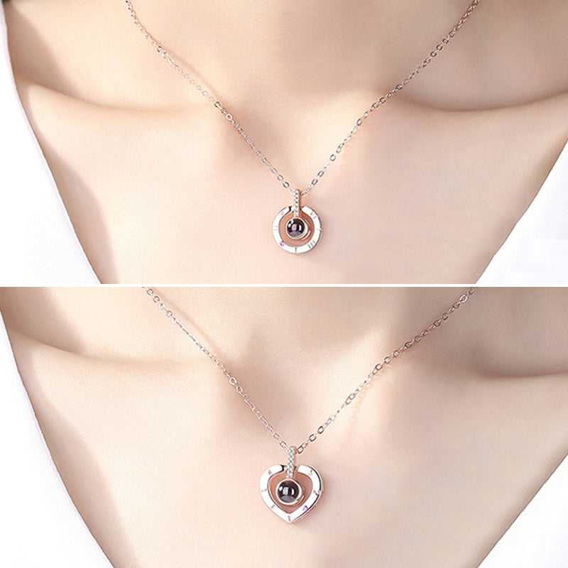 100 Languages I Love You Necklace