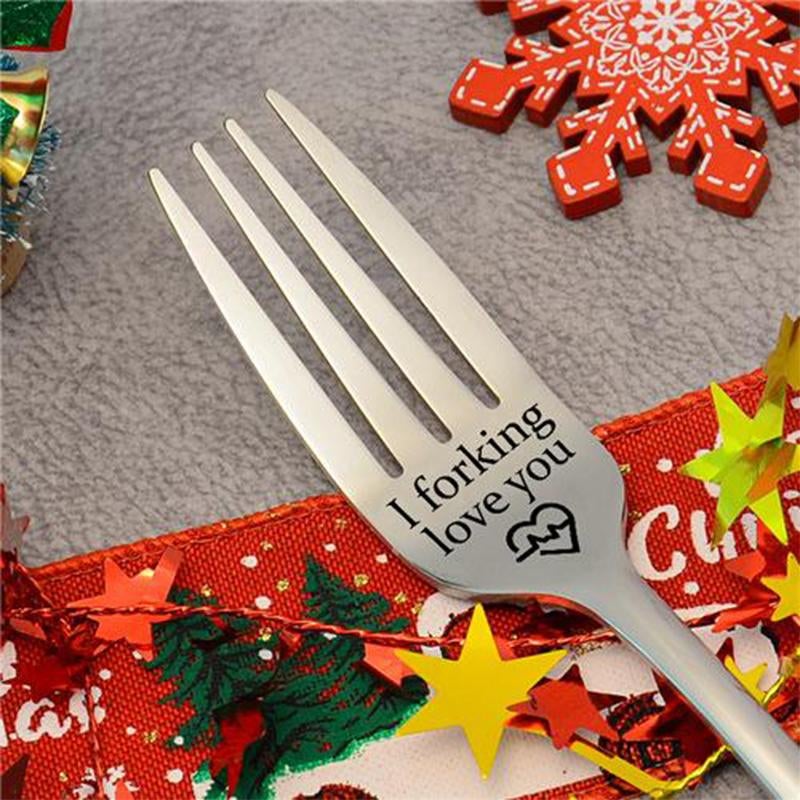 Funny Engraved Fork Gift