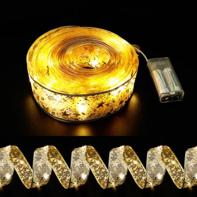 Clearance Sale💥Christmas Ribbon Fairy Lights