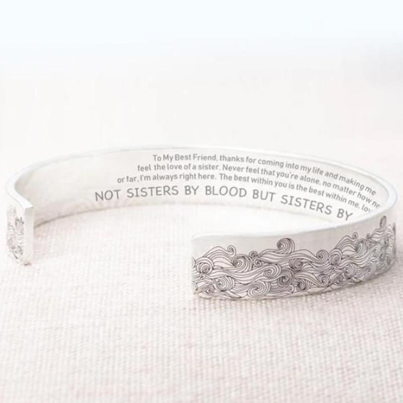 Lifesparking™Stainless Steel Open Sea Wave Bracelet