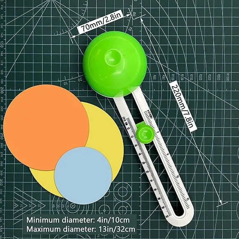 Simple Plastic Round Cutting Knife Model
