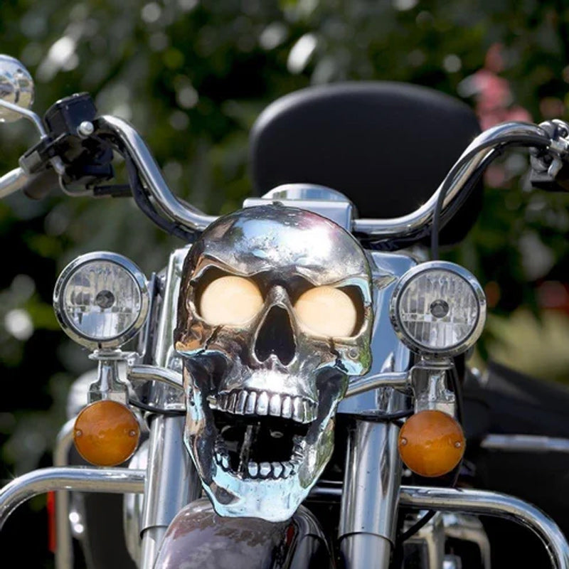 LED Motorcycle Skull Light