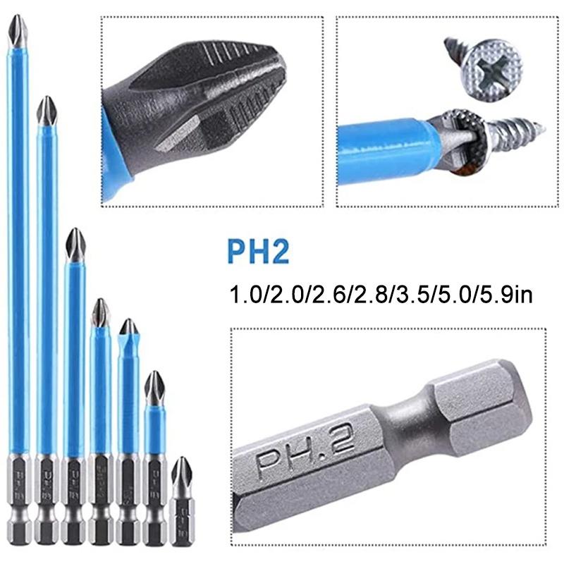 Magnetic Anti Slip Screw Extractor (7 PCs)