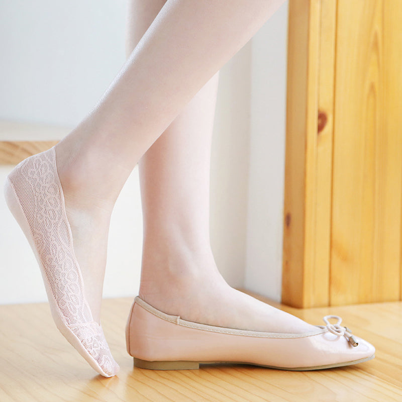 Lace No Show Liner Socks for Women