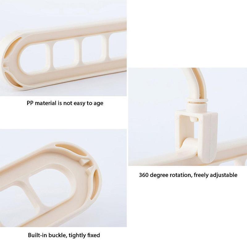 2021 New Rotate Anti-skid Folding Hanger