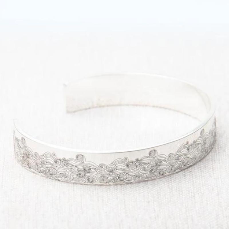 Lifesparking™Stainless Steel Open Sea Wave Bracelet