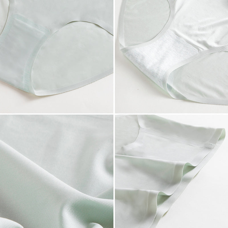 Sheer underwear made of ice silk
