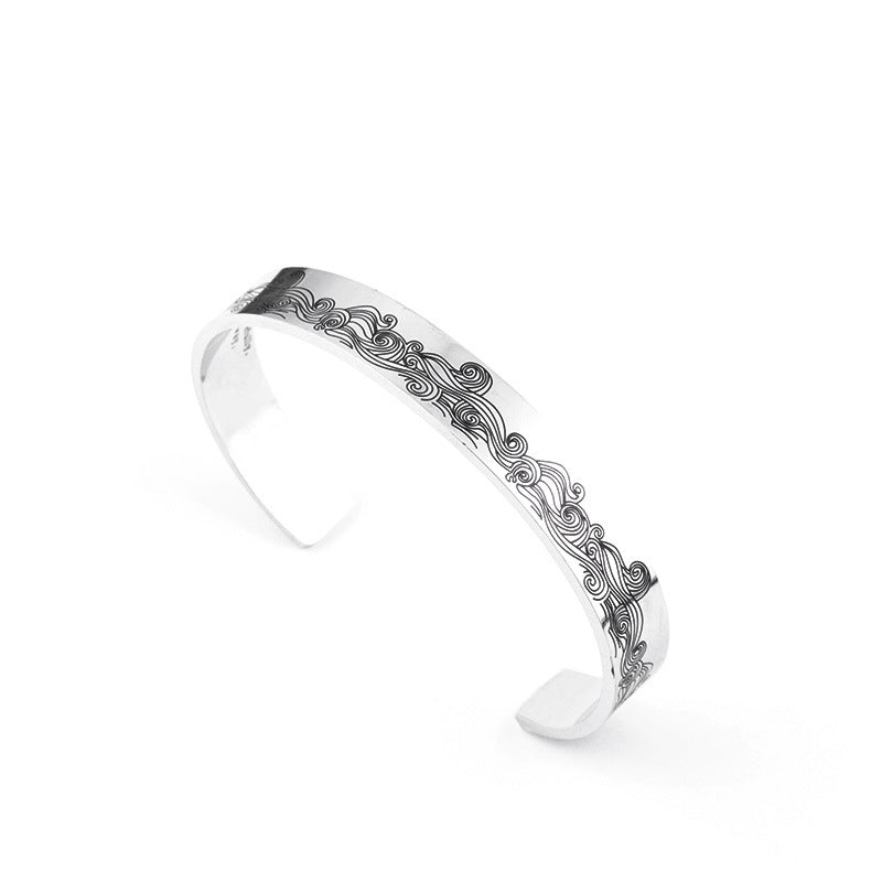 Lifesparking™Stainless Steel Open Sea Wave Bracelet
