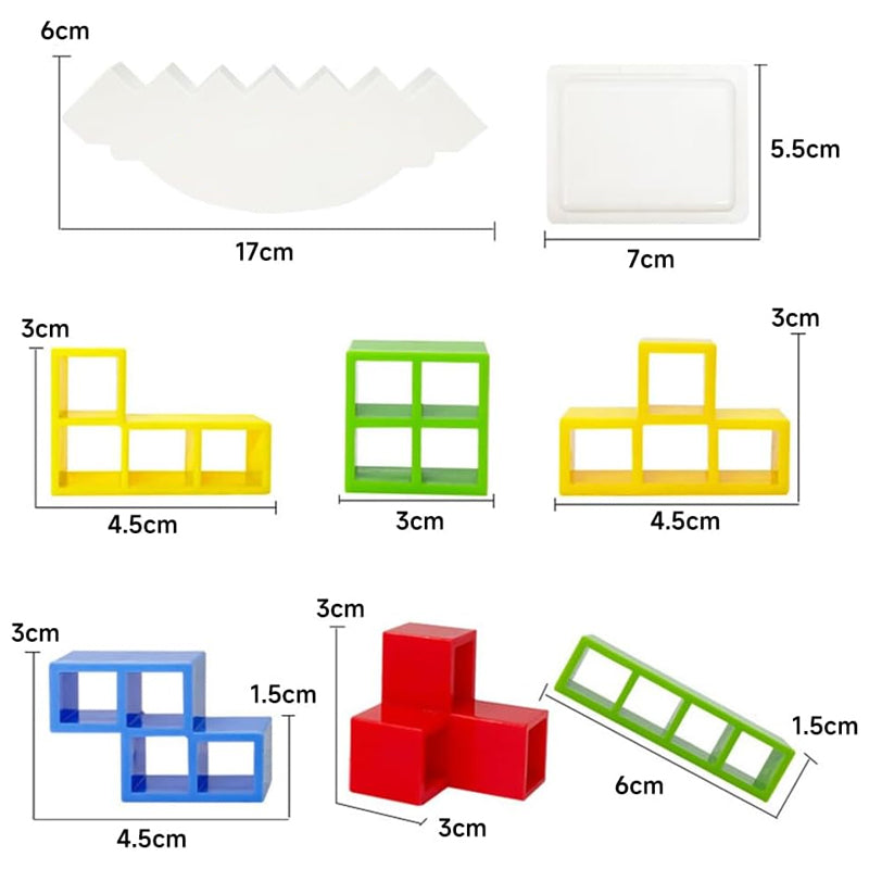 🔥👨👩👧👦Swing Stack Up Kids Balance Toy