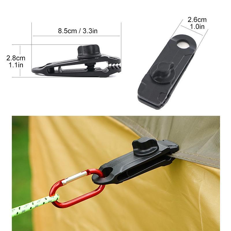 Reusable Tarp Clips Awning Clamp(10 pcs)