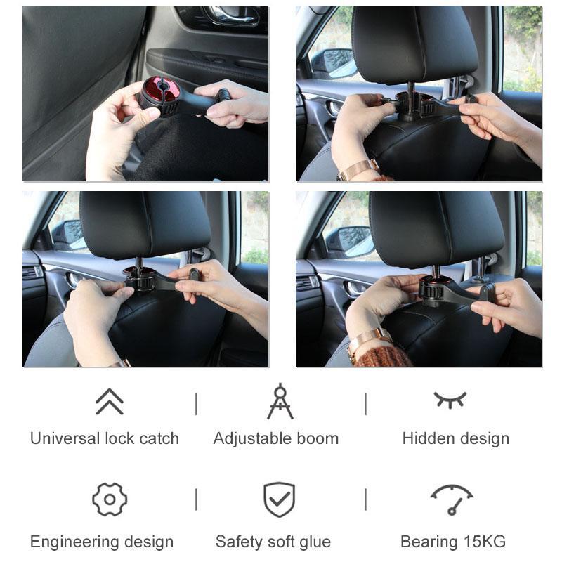 Lifesparking™Headrest Bracket Car Hook