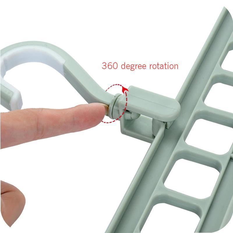 2021 New Rotate Anti-skid Folding Hanger
