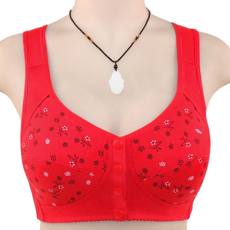 Lifesparking Convenient Front Button Bra